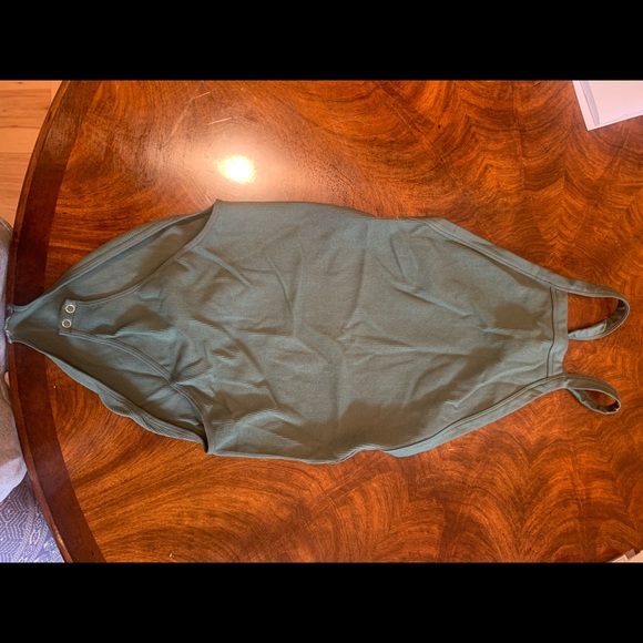 Dark green bodysuit - Picture 1 of 2